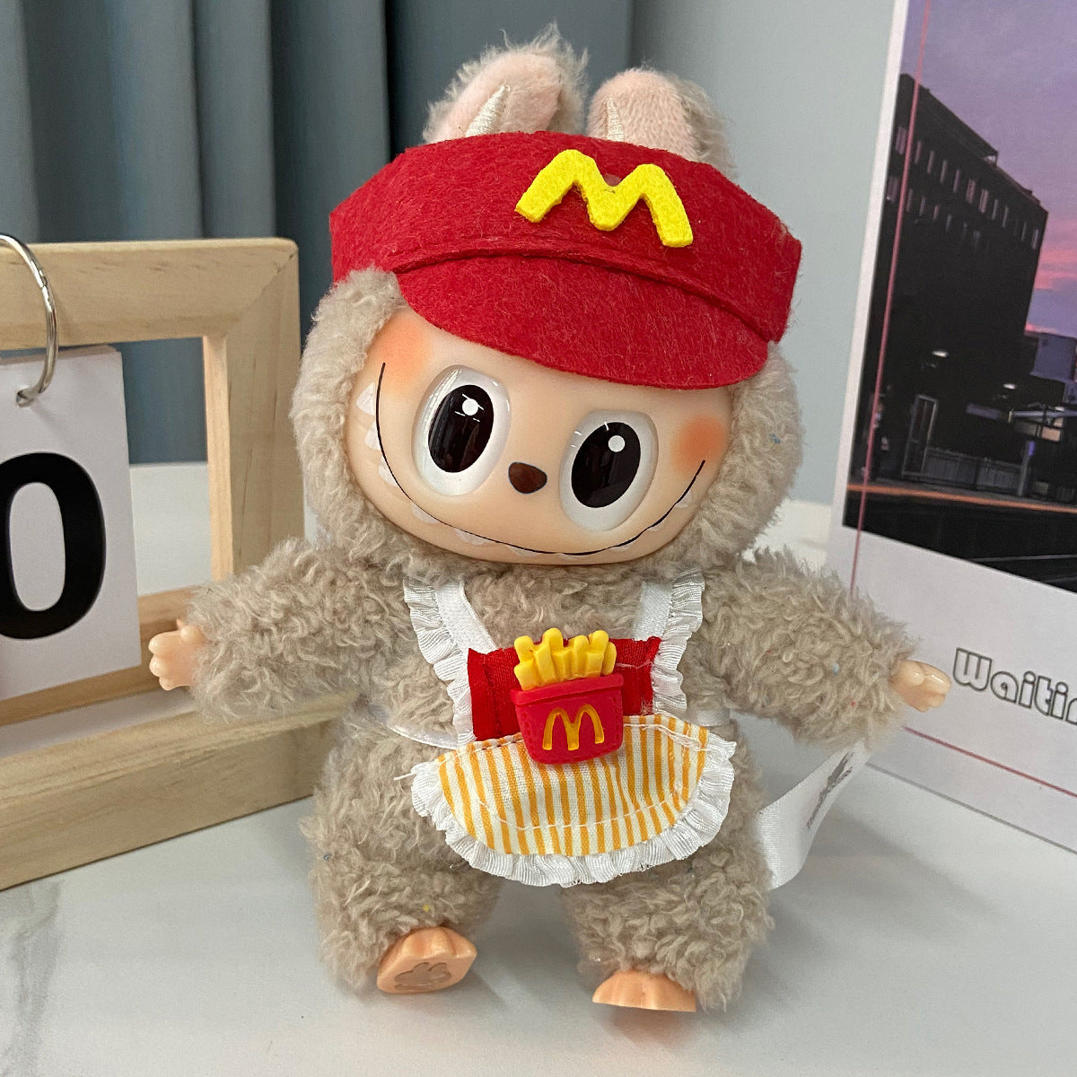 Applicable labubu Doll clothes17123 Generation Replacement Clothes Plush Toy Labubu Clothes Apparel