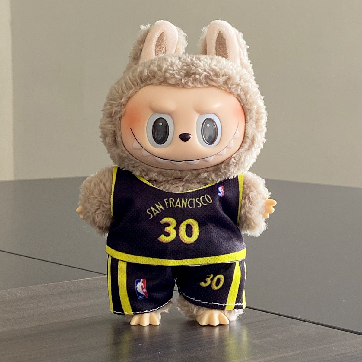 labubu Baby Clothes Lable Fabric Clothing17cm 1st, 2nd, and 3rd Generation Plush Vinyl Doll Dress-Up Outfit Set