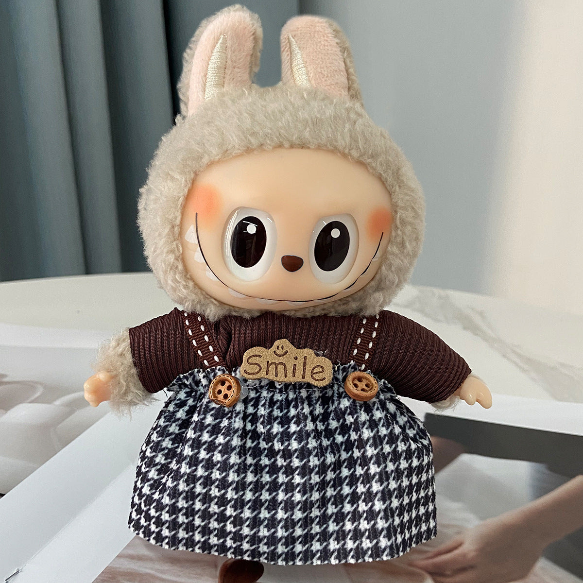 Applicable labubu Doll clothes17123 Generation Replacement Clothes Plush Toy Labubu Clothes Apparel