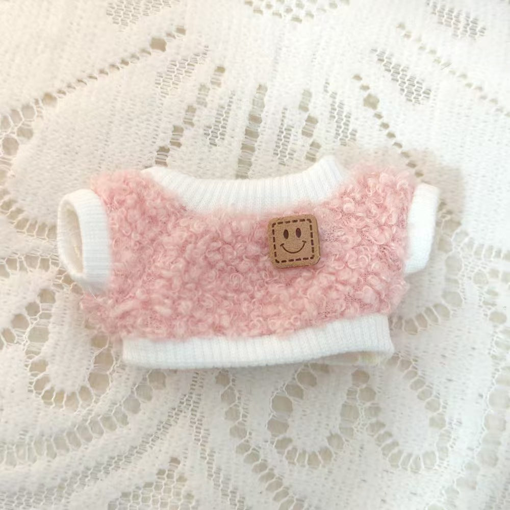 labubu First Generation Second Generation Third Generation Baby Clothes Sitting Party Baby Clothes Sitting Posture Doll Macaron Louboutin Clothes