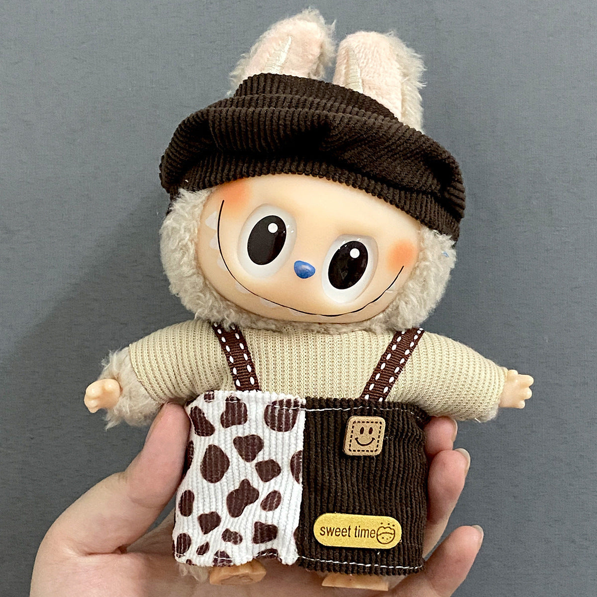 Applicable labubu Doll clothes17123 Generation Replacement Clothes Plush Toy Labubu Clothes Apparel