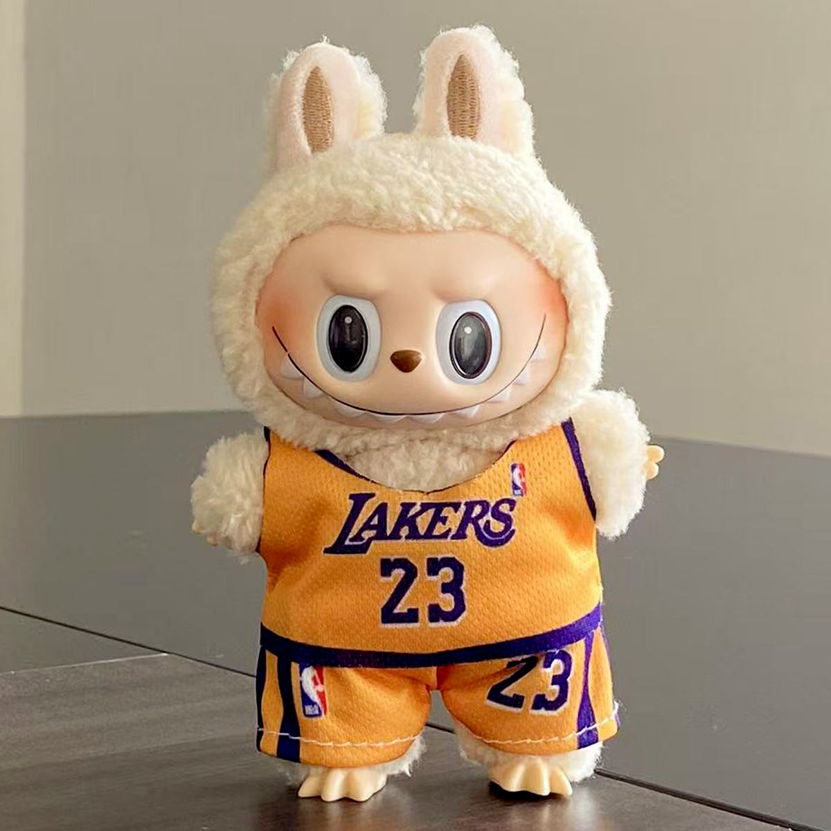 labubu Baby Clothes Lable Fabric Clothing17cm 1st, 2nd, and 3rd Generation Plush Vinyl Doll Dress-Up Outfit Set